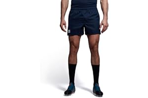 Canterbury Men's Professional Polyester Shorts | Rugby Short | Internal Drawstring & Pockets | Gym/Training Short