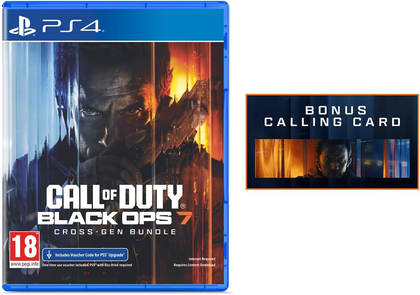 Call of Duty: Black Ops 7 - PlayStation 4 (doble nivel XP + contenido de bonificación exclusivo de Amazon). Se requiere descarga