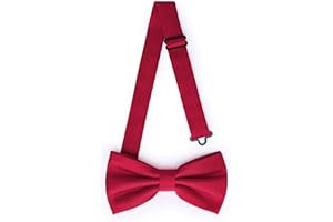 Ladeheid elegancka męska mucha - Wysokiej jakości, matowa, regulowana, idealna na ślub imprezy; Doskonała dla mężczyzn, kobiet, nastolatków - świetny prezent, 12 cm x 6 cm BMM