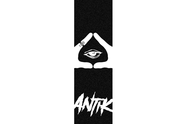Antik Grip anti-dérapant pour trottinette freestyle Scooter (Logo Eye)