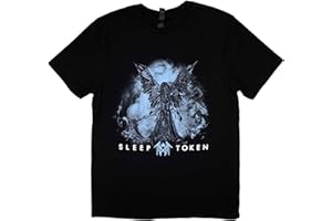 Rock Off officially licensed products Sleep Token Take Me Back to Eden Smoke T Shirt
