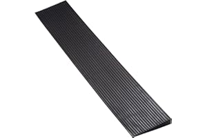 ‎FTSOLID FTsolid Türschwellenrampe 2,5cm Rollstuhlrampe Gummirampe Auffahrrampe Schwellenrampe Bordsteinrampe für Rollstuhl, Kinderwagen, Rollator oder e Scooter