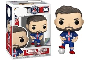 BOSSETY P-S-G - Lionel Messi -Figurine en Vinyle à Collectionner - Idée de Cadeau - Produits Officiels - Jouets pour Les Enfants et Adultes - Sports Fans (B)