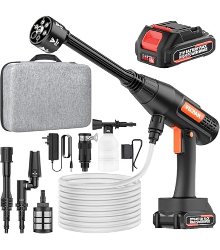 thumbnail image 2 of Cordless Pressure Washer Portable ,Washer With Touch Screen Car Wash Kit 2 of 11