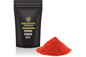 ‎HANSE&PEPPER GEWÜRZKONTOR 1kg Paprika mild smoked geräuchert Paprikapulver Spitzenqualität - Chefkoch Serie