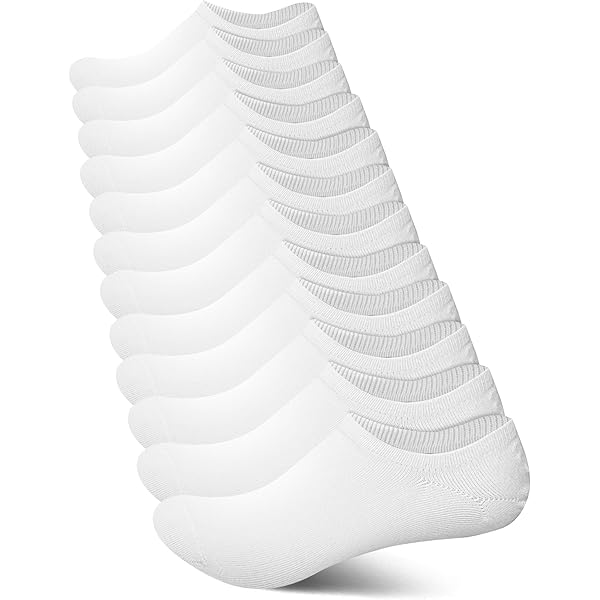 8 Paia Calzini Invisibili Donna - Cotone Antiscivolo Per Sport E Casual | Taglia 4-9 UK - Foto 7