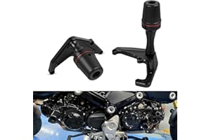 KKZOL Motorcycle Frame Sliders Falling Protector Protection Replacement for Honda Grom MSX125 2022-2024(Black)