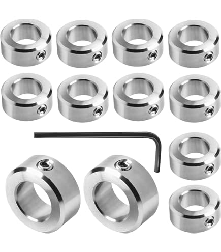 Lot De 9 Bagues De Butée De Profondeur - Régulateur De Position