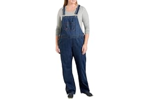 Dickies Women's Plus Size Denim Bib Overall Plus Size Denim Bib Overall