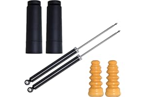 ENVA MADE FOR QUALITY BESTPRICE 2x ammortizzatore a pressione a gas montante posteriore incl. set protezione polvere tappi protezione polvere, compatibile con FORD FUSION (JU_)