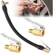 Tuyau Extension Pompe à Vélo Anulely – Valve Schrader – 15,5 Cm – Max 150 PSI