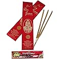 Sri Sai Flora Fluxo Incense Sticks - Best Pooja Agarbatti - Pack of 10 pouches of 25 grams each = Total 250 grams | 1 Pouch Welcome Pooja Agarbatti Free With Every Shipment
