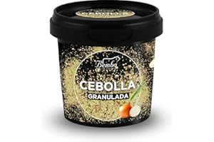BEMBO QUALITÀ D'AUTORE Cebolla Granulada Bembo 70 g | Especia Natural Deshidratada para Sofrito, Salsas y Guisos | Envase anti-luz y anti-oxidación, Reciclable y Reutilizable