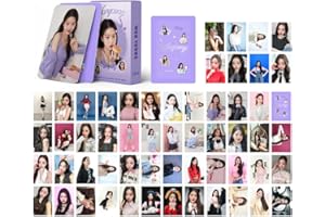 SAMSHINE Kpop IVE Photo Cards WonYoung 55Pcs IVE Lomo Cards IVE WonYoung Cards IVE Mini Poster Cards IVE Merch Photocards Set Fans Gifts (IE-wonyoung)