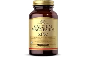 Solgar Calcio y Magnesio con Zinc Comprimidos - Envase de 100