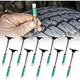 10 Pcs Tyre Tread Depth Gauge UK,Tyre Tread Checker Color Coded Tyre Depth Portable,Tyre Depth Measurement Tool in 25MM/32nds Wheel Tread Checker Safty Tread Depth Gauge Tire Measuring Tool