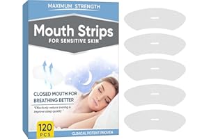 WERPOWER Mouth-Tape-for-Sleeping, 120 Pcs Snoring-Aids-for Men/Women, Anti Snoring Devices Correct and Reduce Snoring for Enhancing