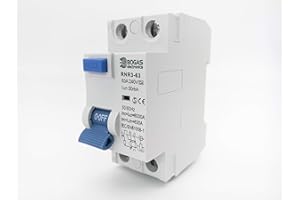 BOGAS ELECTRONICS Interruptor Diferencial SuperInmunizado SI, 30 mA, 2P, Clase A y 6kA (63 Amperios)