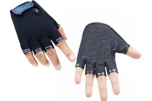 SamHeng Guanti da ciclismo per bambini Guanti da bici senza dita per ragazzi e ragazze Guanti da ciclismo per bici da allenamento antiscivolo Guanti sportivi da palestra per bambini