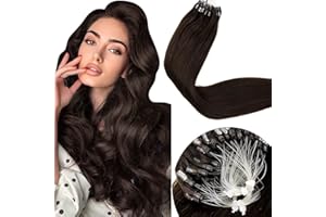 ‎LAAVOO LaaVoo Haarverlängerung, 45,7 cm, 2 Darkest Brown, Stück: 1