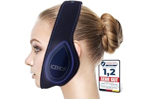 ICEHOF Podkładki chłodzące do zębów mądrości (4 x) – z miękkim materiałem dla lepszego chłodzenia po zabiegu chirurgicznym – opakowanie chłodzące na ząb mądrości