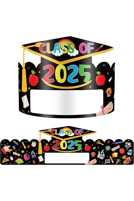 Berlune 12-Pack Kids Preschool Graduation Stoles - Class Of 2025 Kindergarten Sash Bulk Set