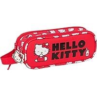 Astuccio Hello Kitty 3D Rosa/Verde - Doppio Scomparto Per Scuola 21x6x8cm - Foto 9