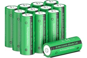 Akumulatory solarne NIMH, 2/3AAA, 1,2 V, 400 mAh, do oświetlenia ogrodowego, oświetlenia dekoracyjnego, 12 opakowań, PKCELL