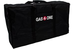 GasOne New Propane Stove Burner Universal Carry Bag for Double Burner Cooker Grills Heavy Duty, 50460