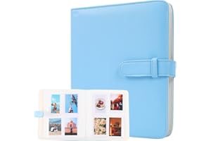 ZUIKAKU Mini álbum de 256 bolsillos para Fuji Instax Mini 70 7s 8 8+ 9 11 25 50s 90 cámara instantánea y tarjetas SnapTouch Polaroid Snap PIC-300 Z2300