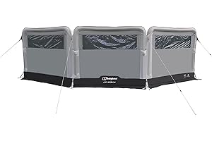 Berghaus Air Inflatable Windbreak, Wind Shelter, Privacy Shelter, Ideal for the Campsite, Garden, Picnic's and the Beach, Caravanning & Camping Equipment