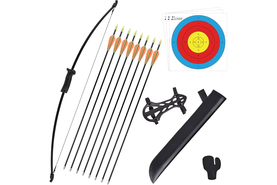 NIKA ARCHERY Children Take-down Bow Recurve Bow and Arrow Kids bow Set Junior Archery Training Teams Game Gift