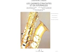 GAMMES CONJOINTES ET EN INTERVALLES --- SAXOPHONE