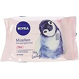Nivea 3-in-1 gentle micellar cleaning wipes, make-up wipes, moisturising and protective, W2