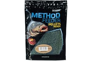 Jaxon Method Feeder Pellets - Comida básica para pesca (500 g)