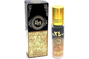 ARD AL ZAFFRAN Oud 24 Hours, roll on da 10 ml, profumo all'olio Attar in scatola lucida (etichetta in lingua italiana non garantita)