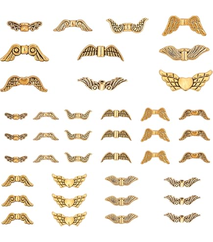 PandaHall 300pcs Perles D'espacement Rondes, Perles Plaquées Or 24