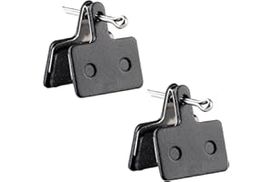 FOANLERCK Pastiglie freno per bicicletta di lunga durata per Shimano B01S B03S B05S Resin Semi-Metallizzato Pastiglie freno per bicicletta Pastiglie freno per Shimano MT200 MT400 MT500