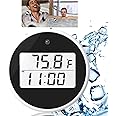 Ice Bath Thermometer Timer,Digital Ice Ba/th Temperature Ther/mometer,Pool Thermom/eter,Floating Therm/ometer,Water Thermom/eter Timer,B/ath Water Thermometer,Ice Bath Cold Plunge Accessories