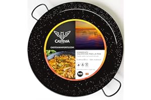 VAELLO CAMPOS VAELLO 230 Tegame per Paella Smaltata, 30 cm, 4 Porzioni