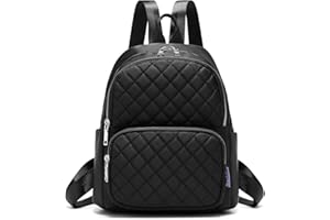 Travistar Rucksack Damen Klein Elegant Schultertasche Waterproof Nylon Casual Schultasche Daypack Kleiner Rucksack Damen Anti-Theft Rucksack