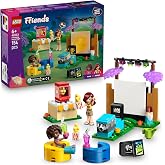 LEGO Friends Arkadaşlık Film Gecesi 42642 | 6 Yaş ve &Uuml;zeri Kız ve Erkek &Ccedil;ocuklar i&ccedil;in 2 Mini Bebek İ&ccedil;eren Oyuncak Yapım Seti,