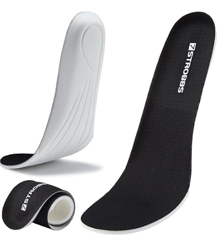 Semelle de running absorbant les chocs et respirante - VGEBY Noir