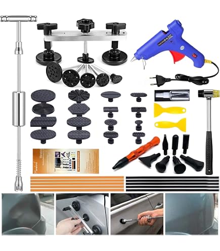 Colle Thermofusible Noire Pour Débosselage Carrosserie - Bâtons EVA 7mm/11mm