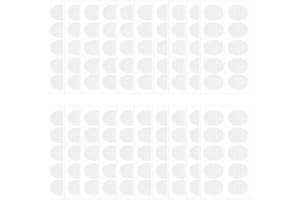 GRUVOX 20 Sheets Ear Stickers to Stick Ears Back,Earring Lobe Support Patches,Invisible Earring Stickers for Heavy Earrings, Earring Lobe Support Patches Ear Stickers to Stick Ears Back Earrings Support Pads