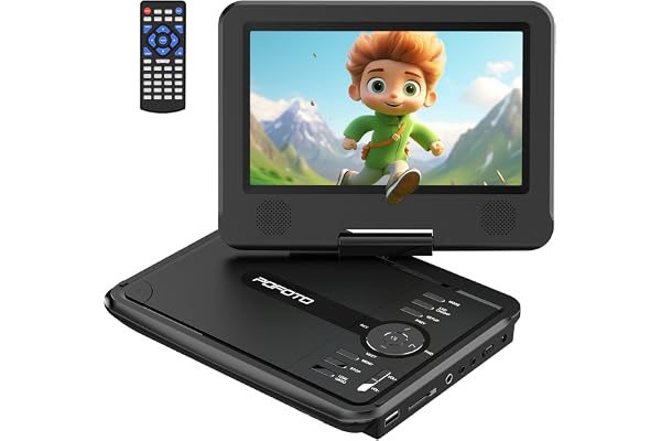 POFOTO Lettore DVD Portatile