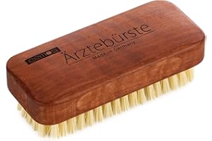 REMOS PROFESSIONAL BODY CARE REMOS Cepillo de mano para doctor con cerdas naturales de madera de peral