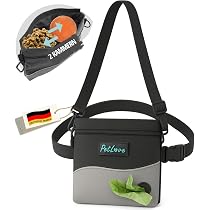 Ceinture De Promenade Mains Libres TAKSIN Pour Chien - Avec Distributeur De Sacs Et Porte-friandises
