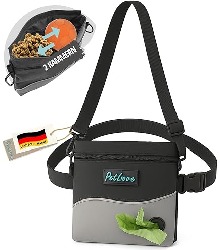 KATOZOO Hondensnoepzakje met huisdiertraining clicker KATOZOO Hondensnoepzakje met huisdiertraining clicker