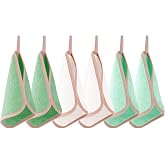 URAQT Facial Makeup Remover Towel, 6pcs Reusable Microfiber Towels | Reusable Makeup Remover Towels Men and Women, Facial Cle